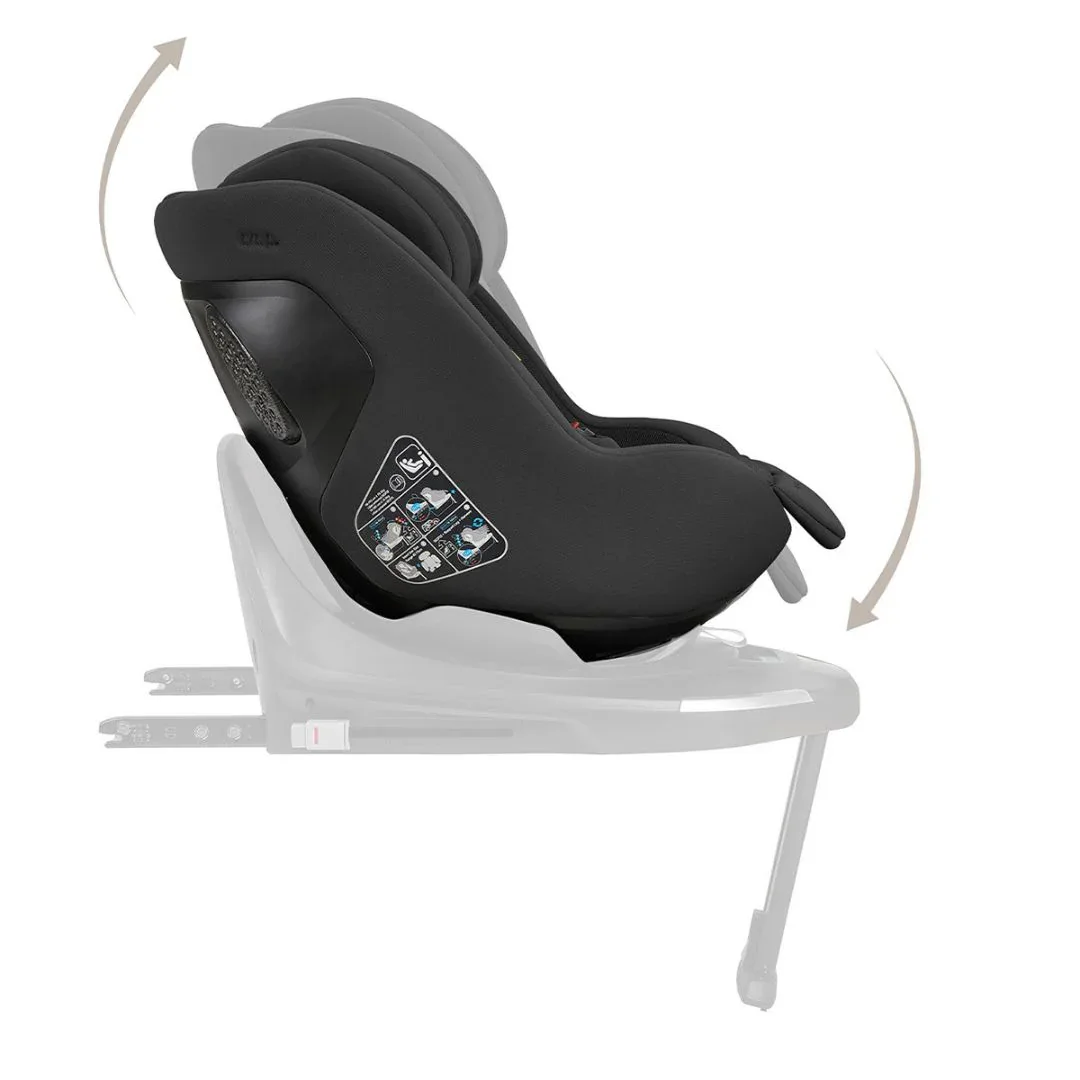 KikkaBoo® i-Class Plus i-SIZE Car Seat (40-105 cm) Noir - Image 10