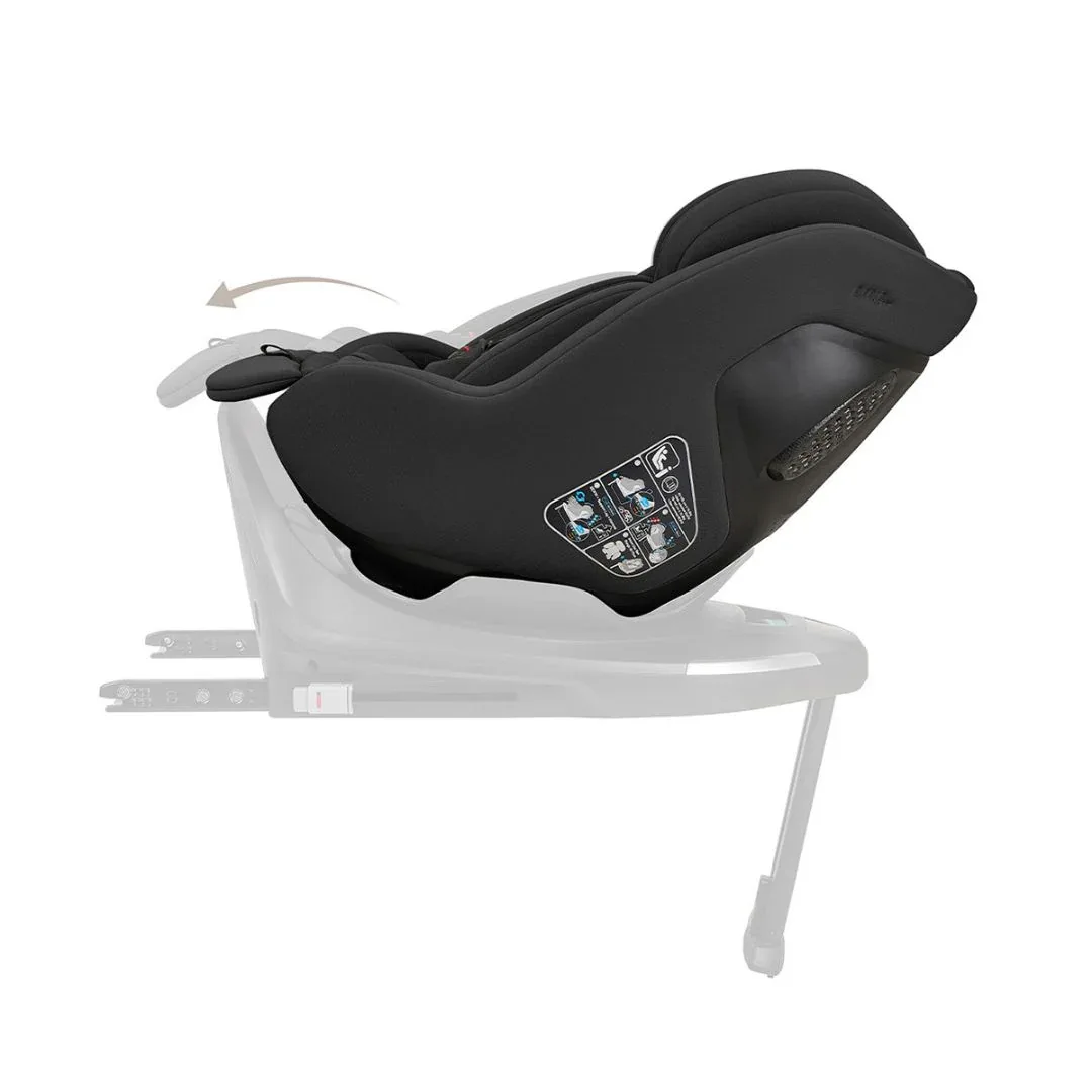 KikkaBoo® i-Class Plus i-SIZE Car Seat (40-105 cm) Noir - Image 8