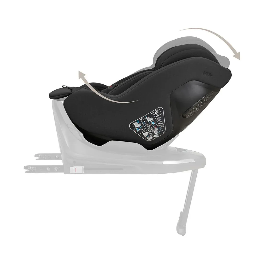 KikkaBoo® i-Class Plus i-SIZE Car Seat (40-105 cm) Noir - Image 9