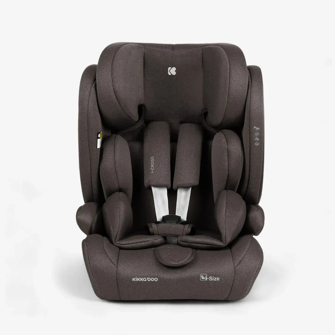 KikkaBoo® Car seat i-Cross i-SIZE (76-150 cm) Brown - Image 2