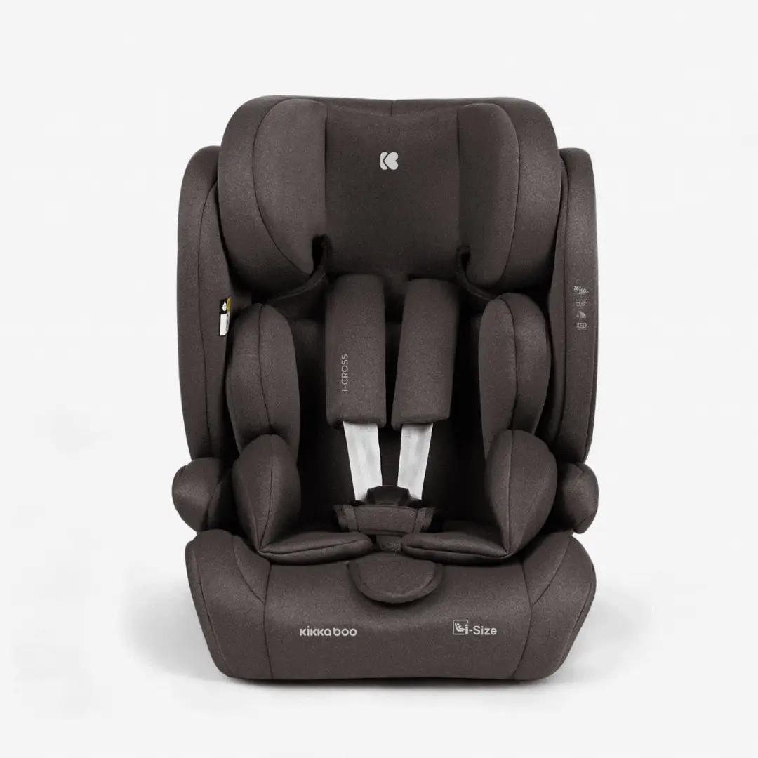 KikkaBoo® Car seat i-Cross i-SIZE (76-150 cm) Brown - Image 3
