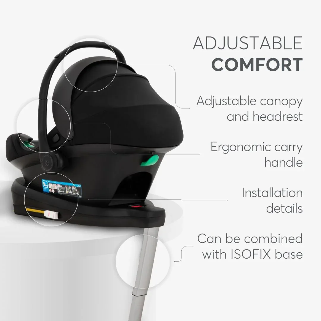KikkaBoo® Car seat  i-Prime i-SIZE (40-87 cm) Black (Kara/Lanah/Thea 2024/Tiffany, Naya) - Image 5