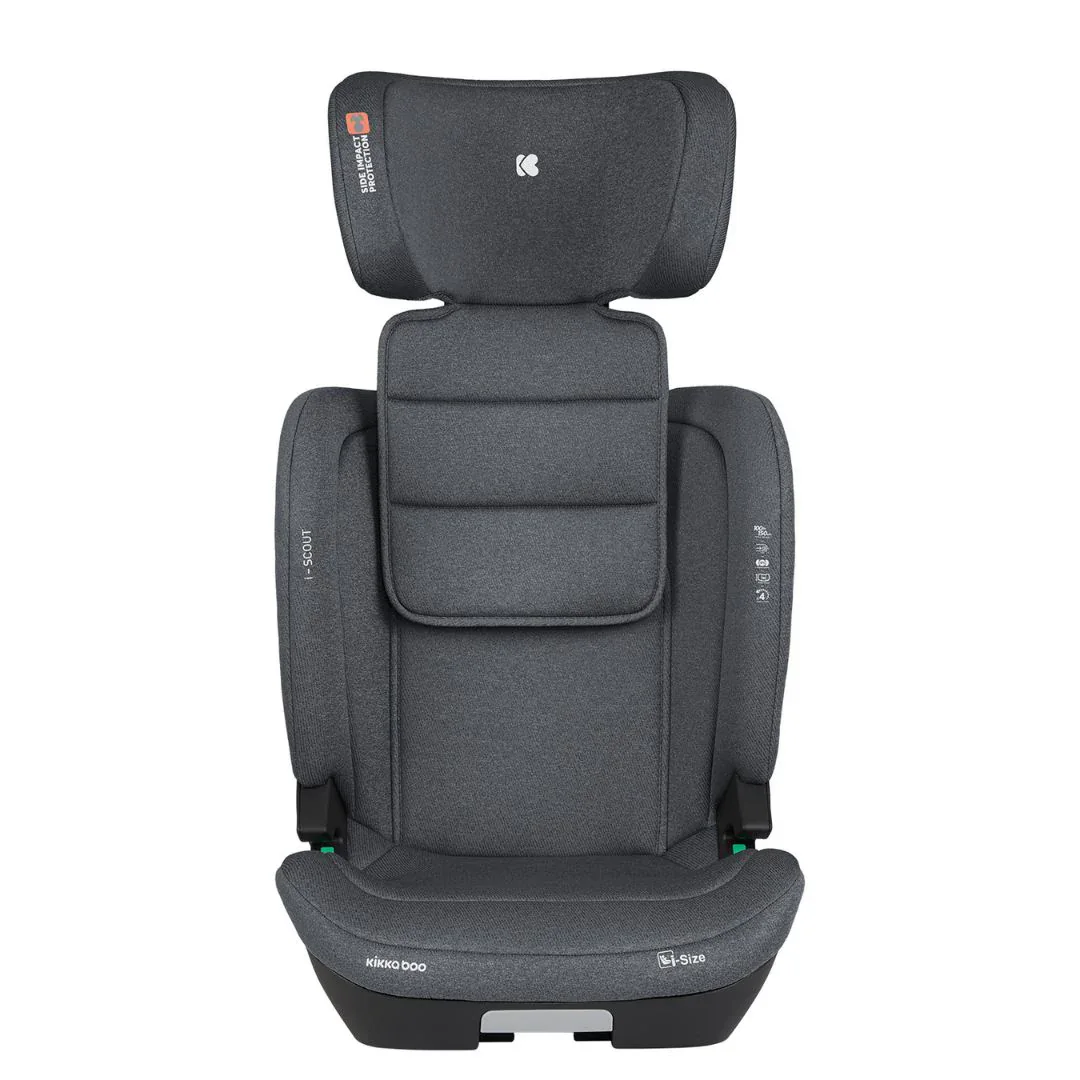 KikkaBoo® Car seat i-Scout i-SIZE (100-150 cm) Dark Grey - Image 10