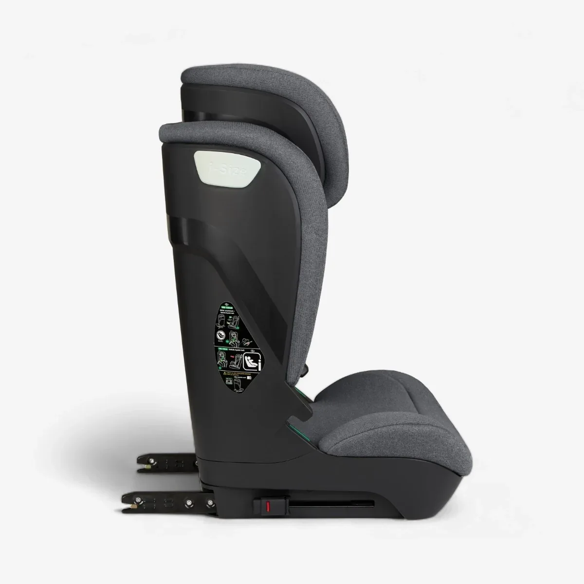 KikkaBoo® Car seat i-Scout i-SIZE (100-150 cm) Dark Grey - Image 4