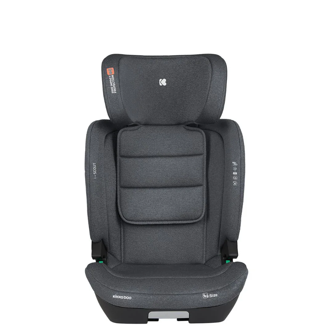 KikkaBoo® Car seat i-Scout i-SIZE (100-150 cm) Dark Grey - Image 9