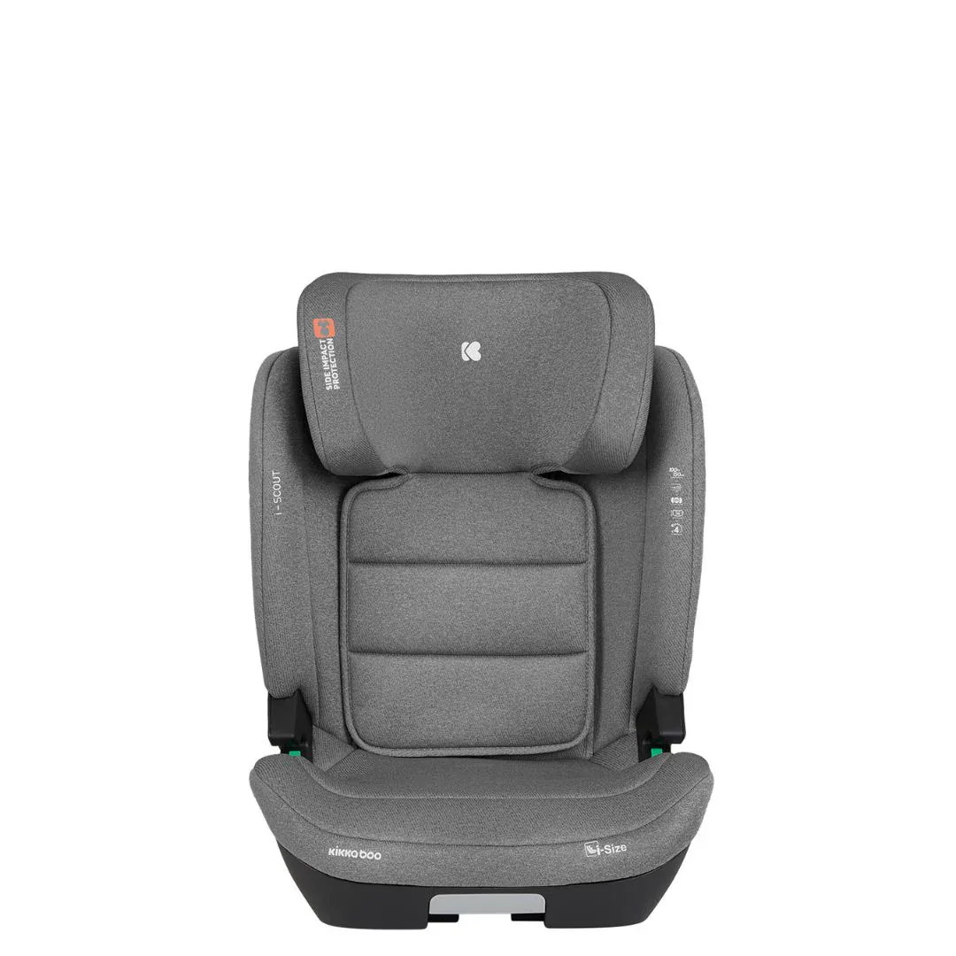 KikkaBoo® Car seat i-Scout i-SIZE (100-150 cm) Light Grey - Image 9