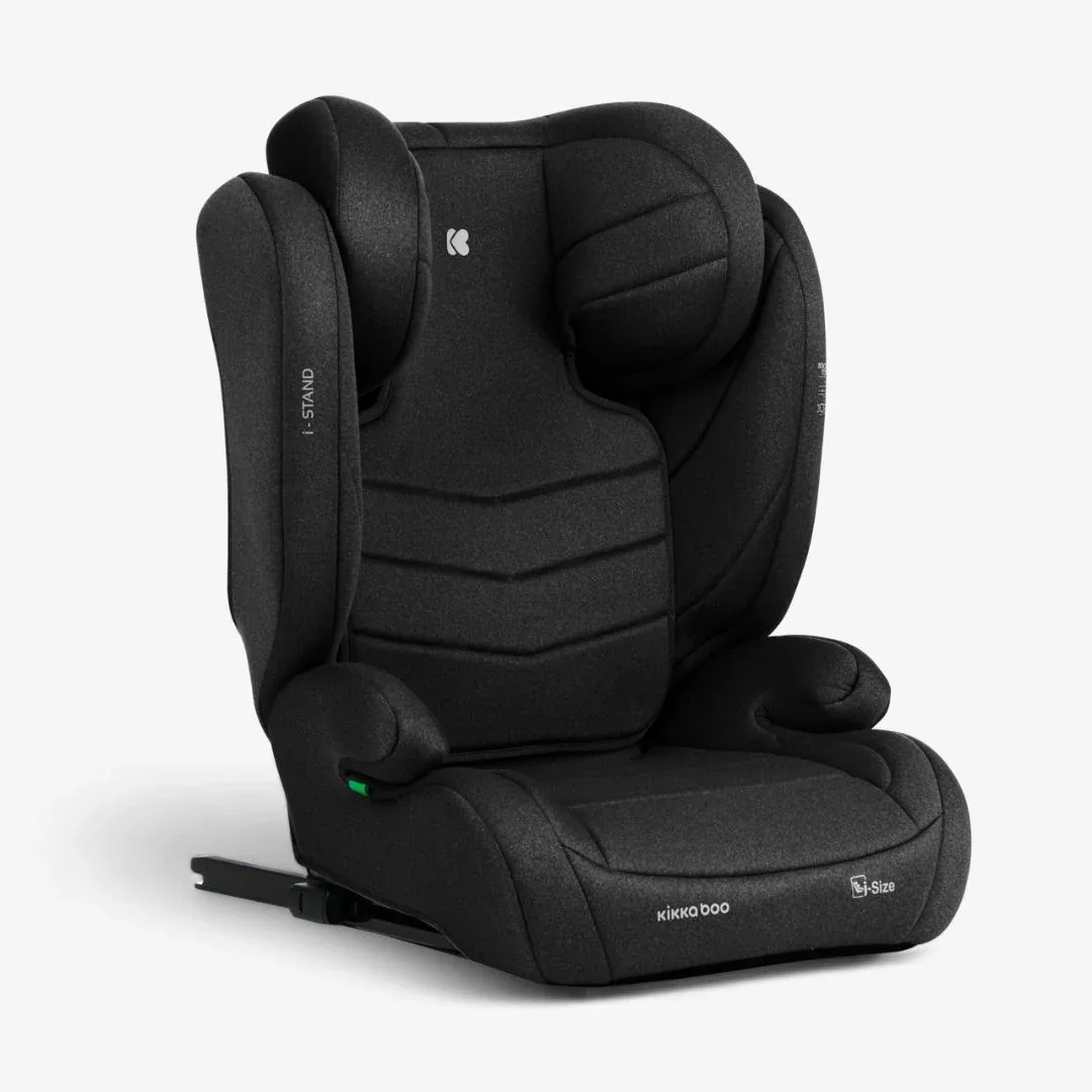 KikkaBoo® Car seat i-Stand i-SIZE (100-150 cm) Black