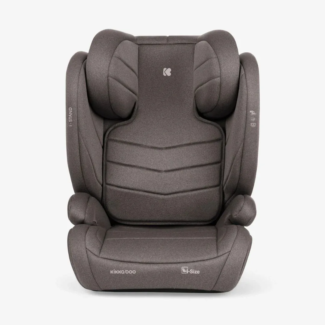 KikkaBoo® Car seat i-Stand i-SIZE (100-150 cm) Brown - Image 2