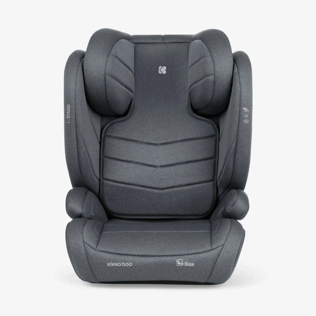 KikkaBoo® Car seat i-Stand i-SIZE (100-150 cm) Dark Grey - Image 2