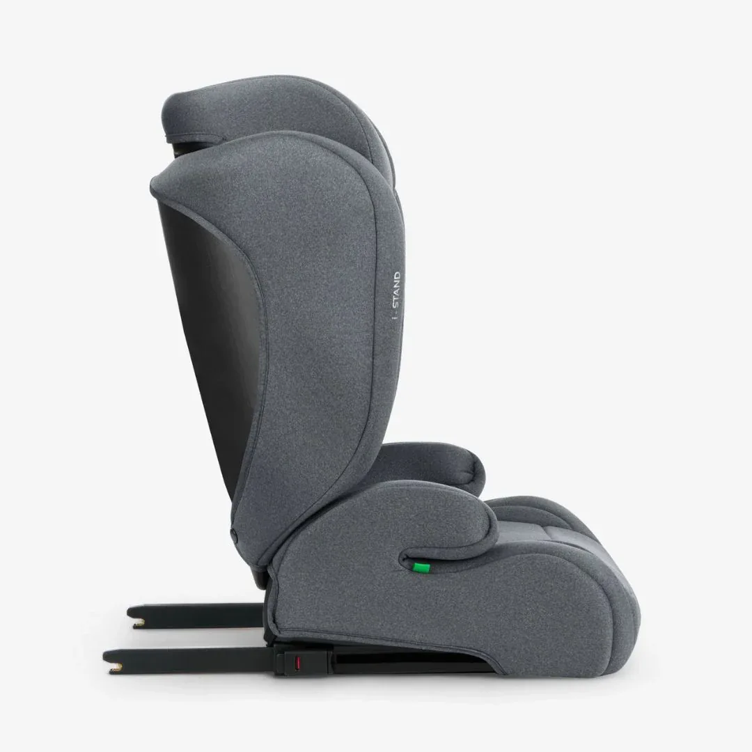 KikkaBoo® Car seat i-Stand i-SIZE (100-150 cm) Dark Grey - Image 7