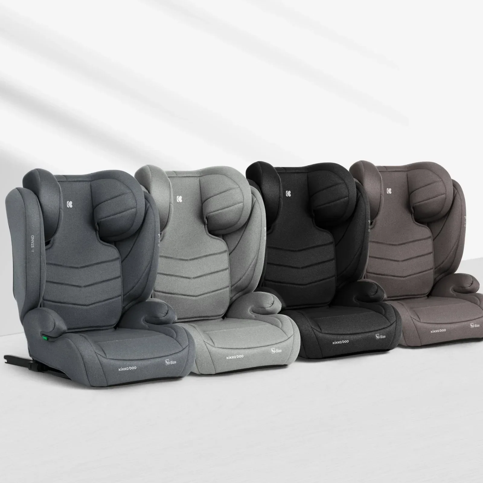 KikkaBoo® Car seat i-Stand i-SIZE (100-150 cm) Dark Grey - Image 8