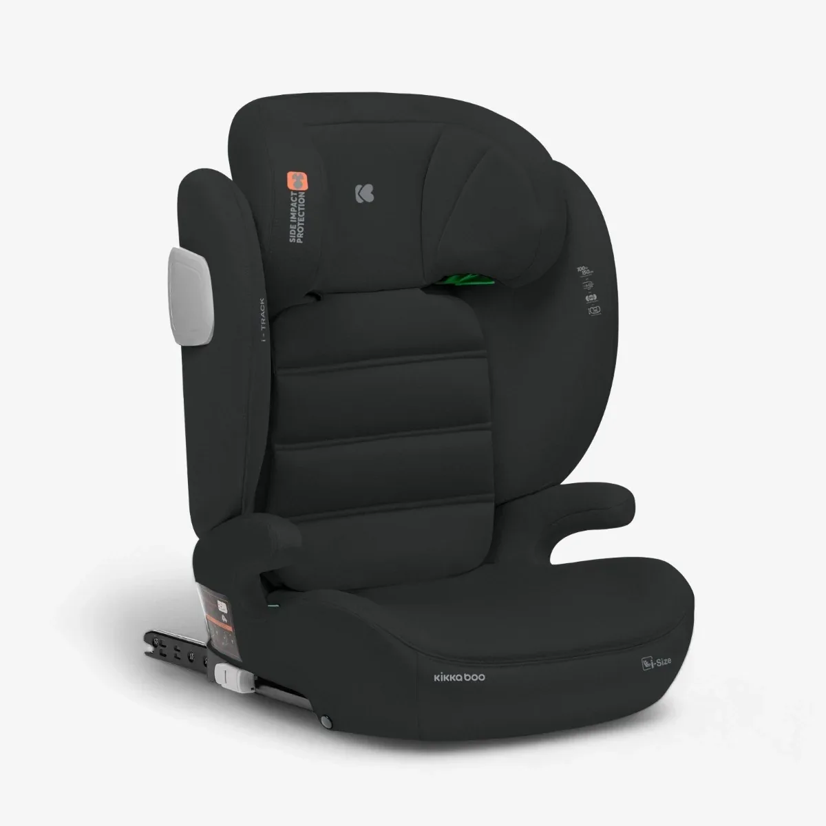 KikkaBoo® Car seat i-Track i-SIZE (100-150 cm) Black