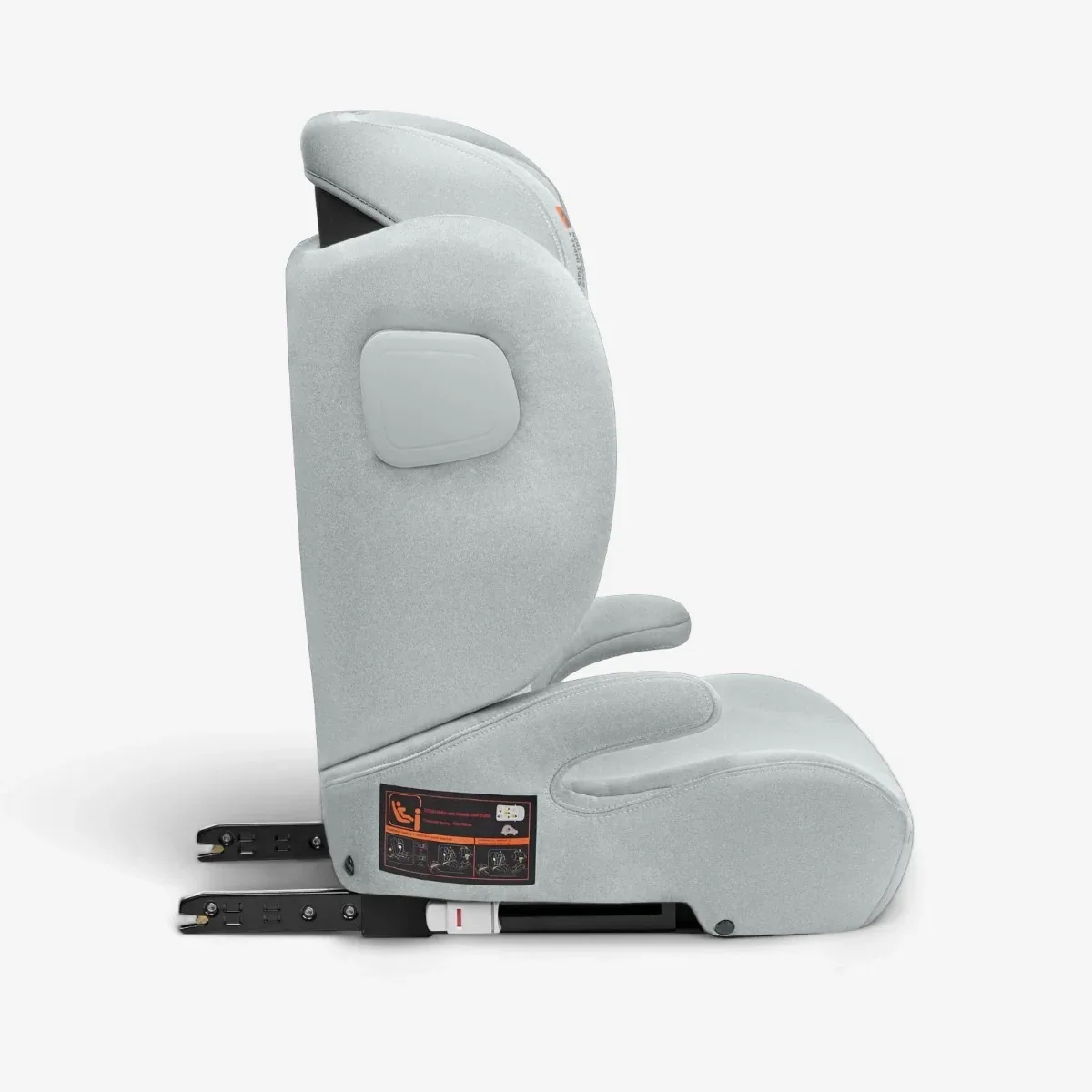 KikkaBoo® Car seat i-Track i-SIZE (100-150 cm) Light Grey - Image 2