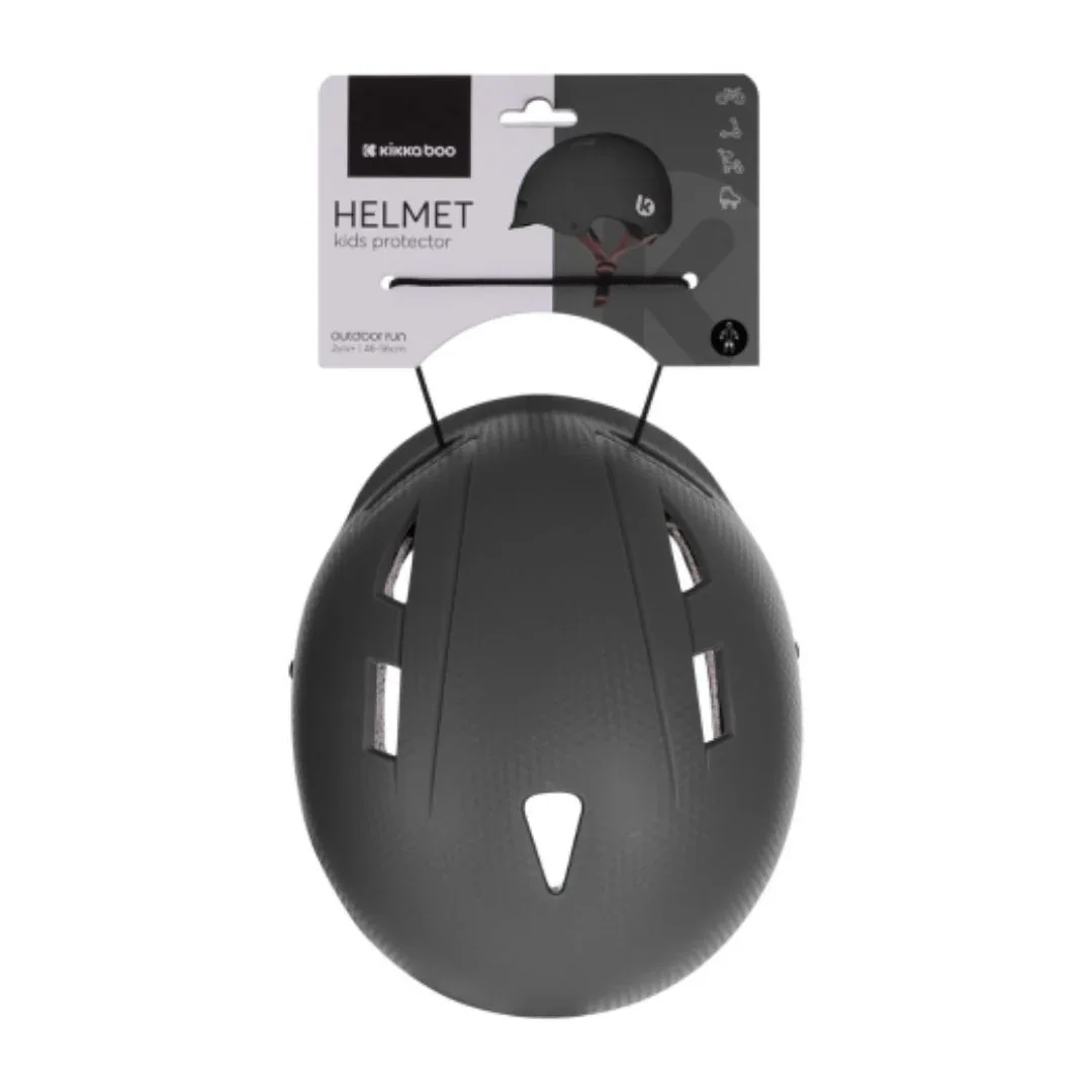KikkaBoo® Child helmet (46 - 56 cm) Black - Image 5
