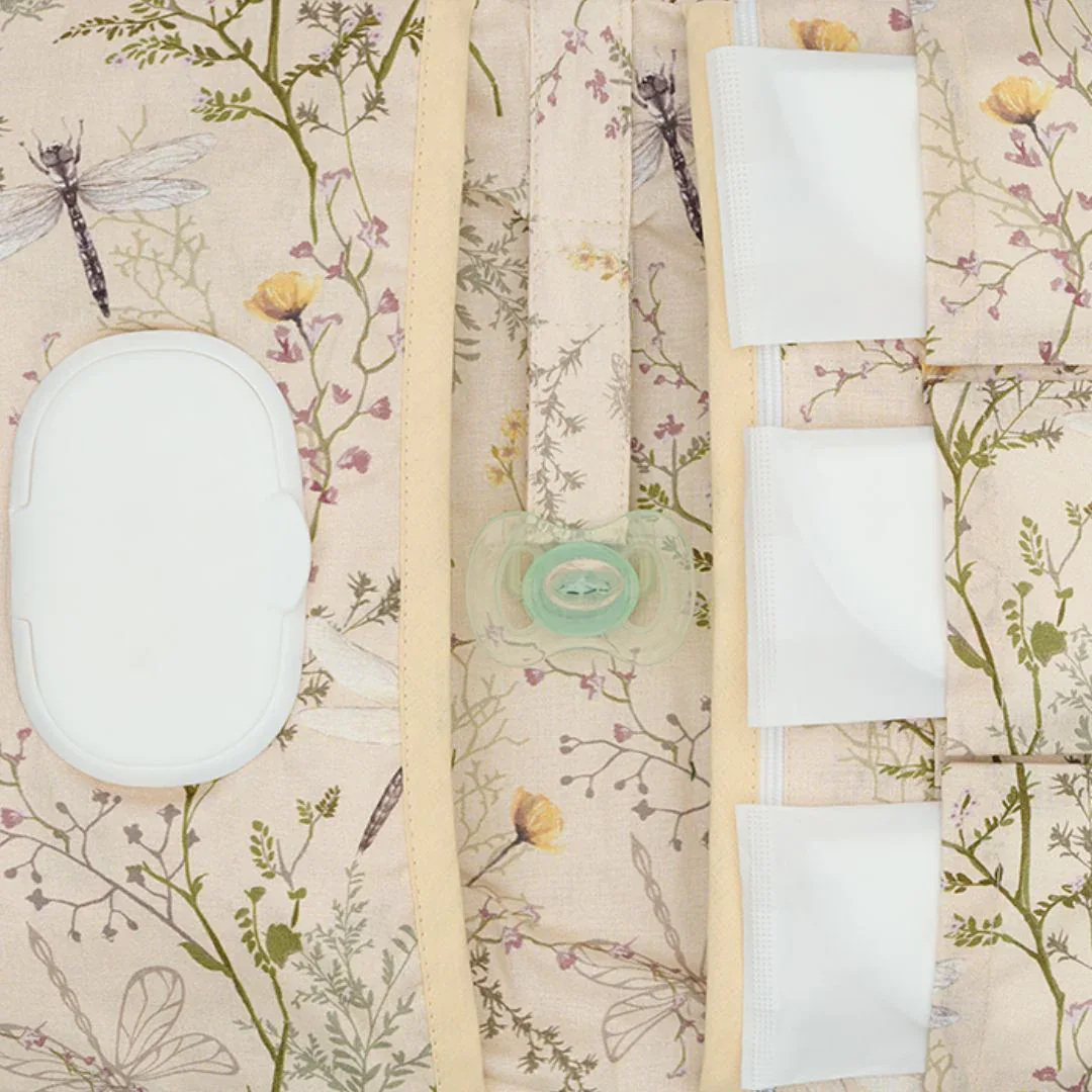 KikkaBoo® Diaper pouch Secret Garden Beige - Image 3