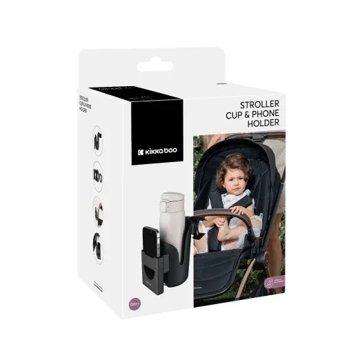 KikkaBoo® Universal Holder with Phone Pocket - Image 2