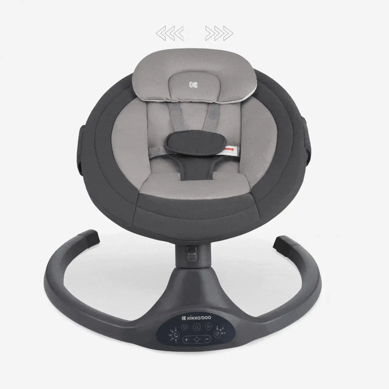 KikkaBoo® Electrical side-to-side swing Codie Dark Grey 2025 - Image 2
