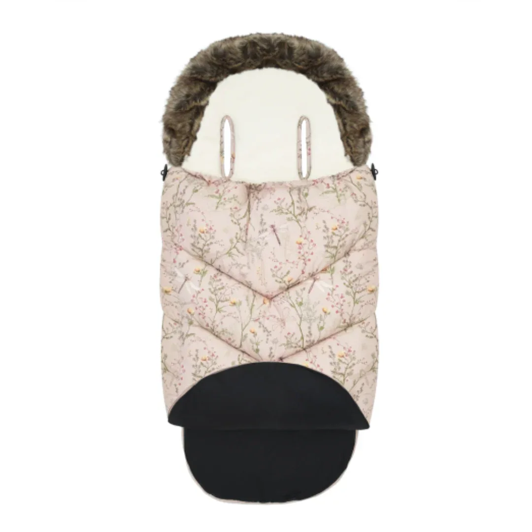 KikkaBoo® Footmuff Luxury Secret Garden Beige - Image 6