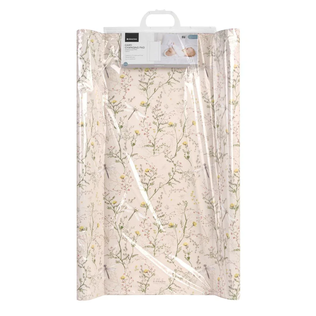 KikkaBoo® Hard PVC changing pad 70х50cm Secret Garden Beige - Image 6