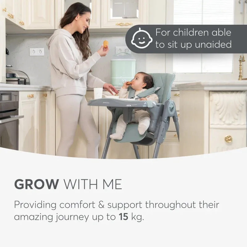 KikkaBoo® Highchair Comfy+ Grey - Image 9