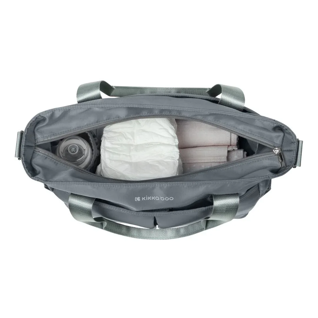 KikkaBoo® Mama bag Brielle Grey - Image 6