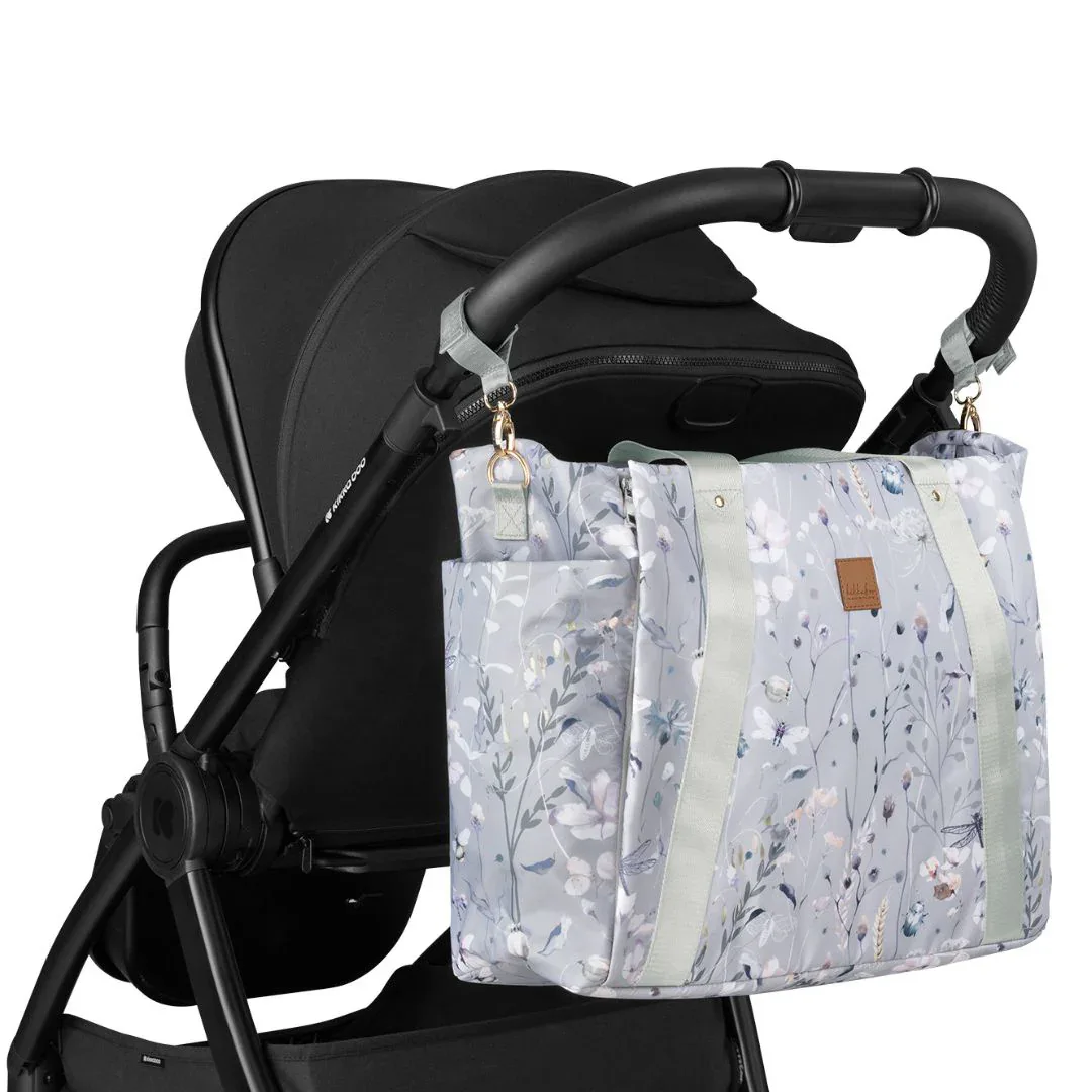 KikkaBoo® Mama bag Florence Dreamy Fields Grey - Image 2