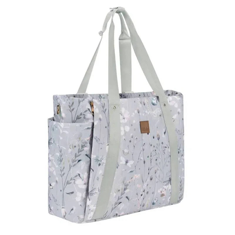 KikkaBoo® Mama bag Florence Dreamy Fields Grey - Image 3