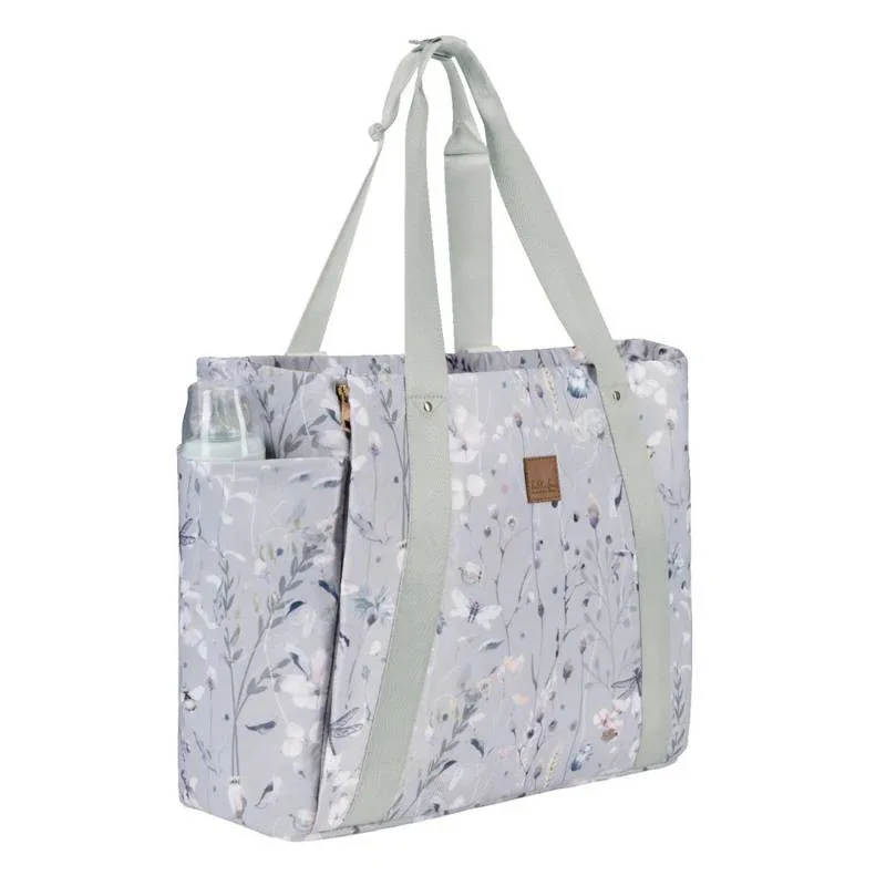 KikkaBoo® Mama bag Florence Dreamy Fields Grey - Image 4