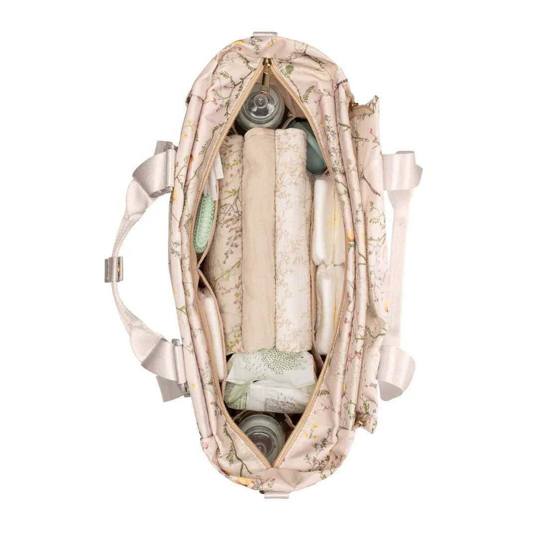 KikkaBoo® Mama bag Florence Secret Garden Beige - Image 6