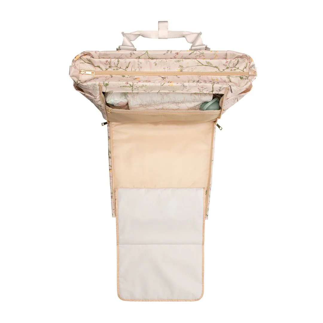 KikkaBoo® Mama bag Florence Secret Garden Beige - Image 7