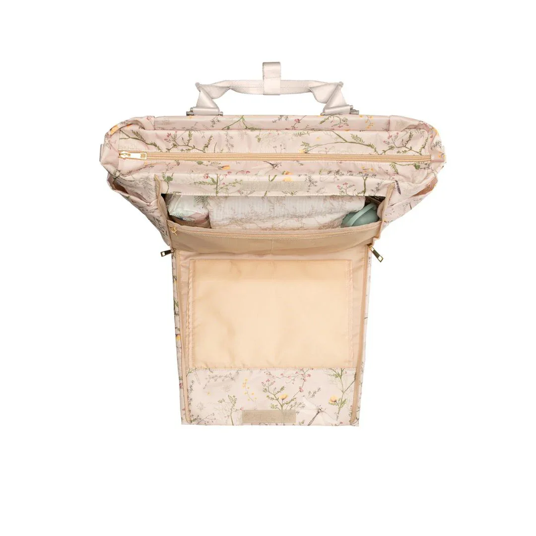 KikkaBoo® Mama bag Florence Secret Garden Beige - Image 8