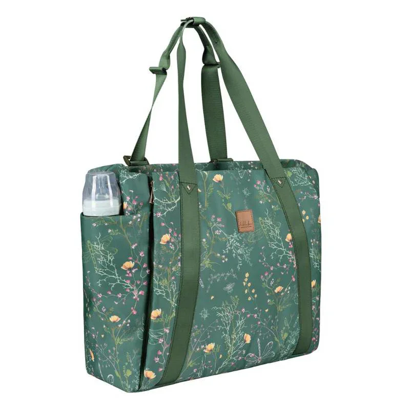 KikkaBoo® Mama bag Florence Secret Garden Green - Image 5