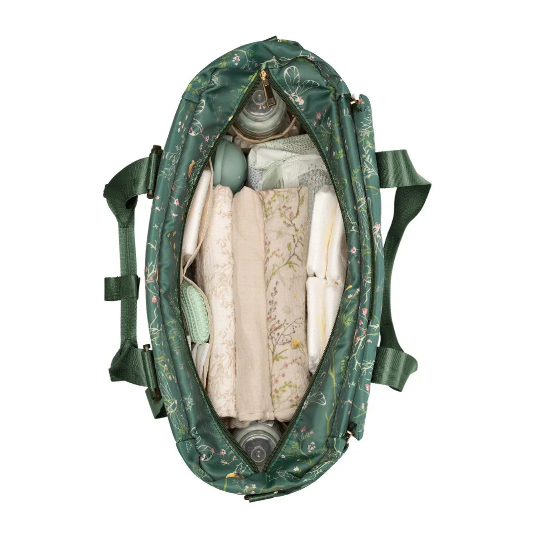 KikkaBoo® Mama bag Florence Secret Garden Green - Image 7