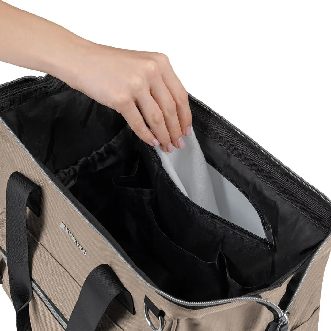KikkaBoo® Mama bag Maxi Beige NEW 2025 - Image 5