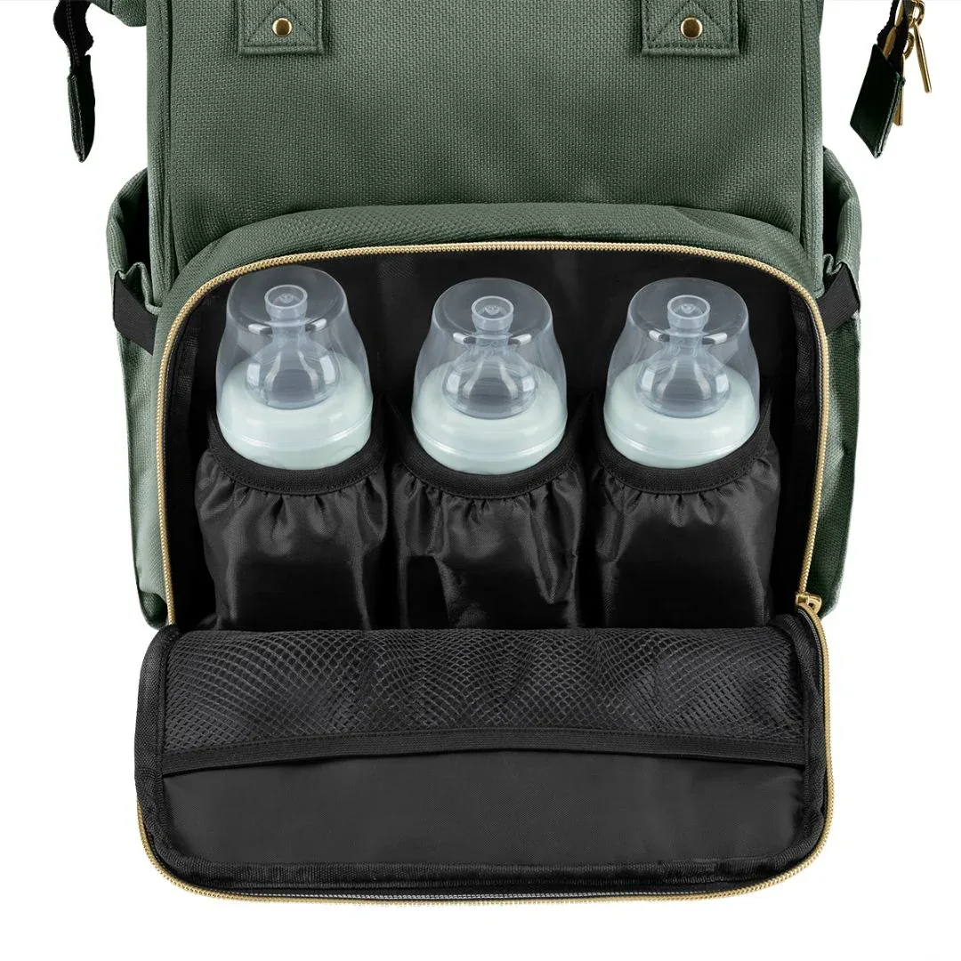 KikkaBoo® Mama bag Siena Army Green 2025 - Image 8