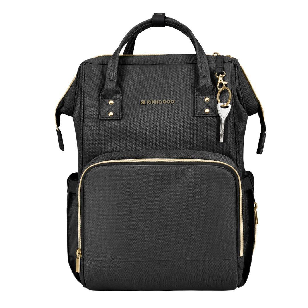 KikkaBoo® Mama bag Siena Black & Gold 2025 - Image 4