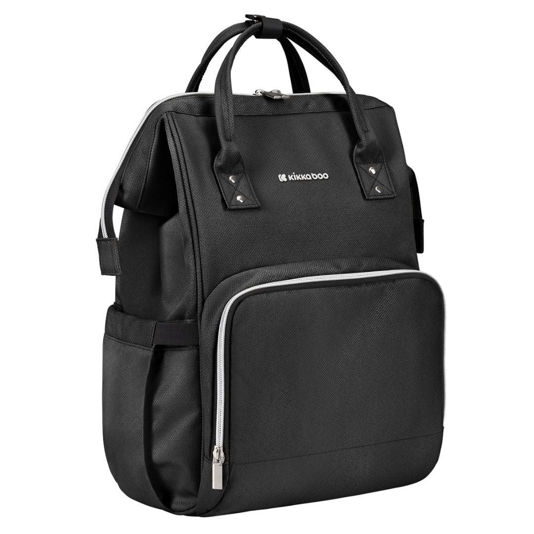 KikkaBoo® Mama bag Siena Black & Silver 2025 - Image 3