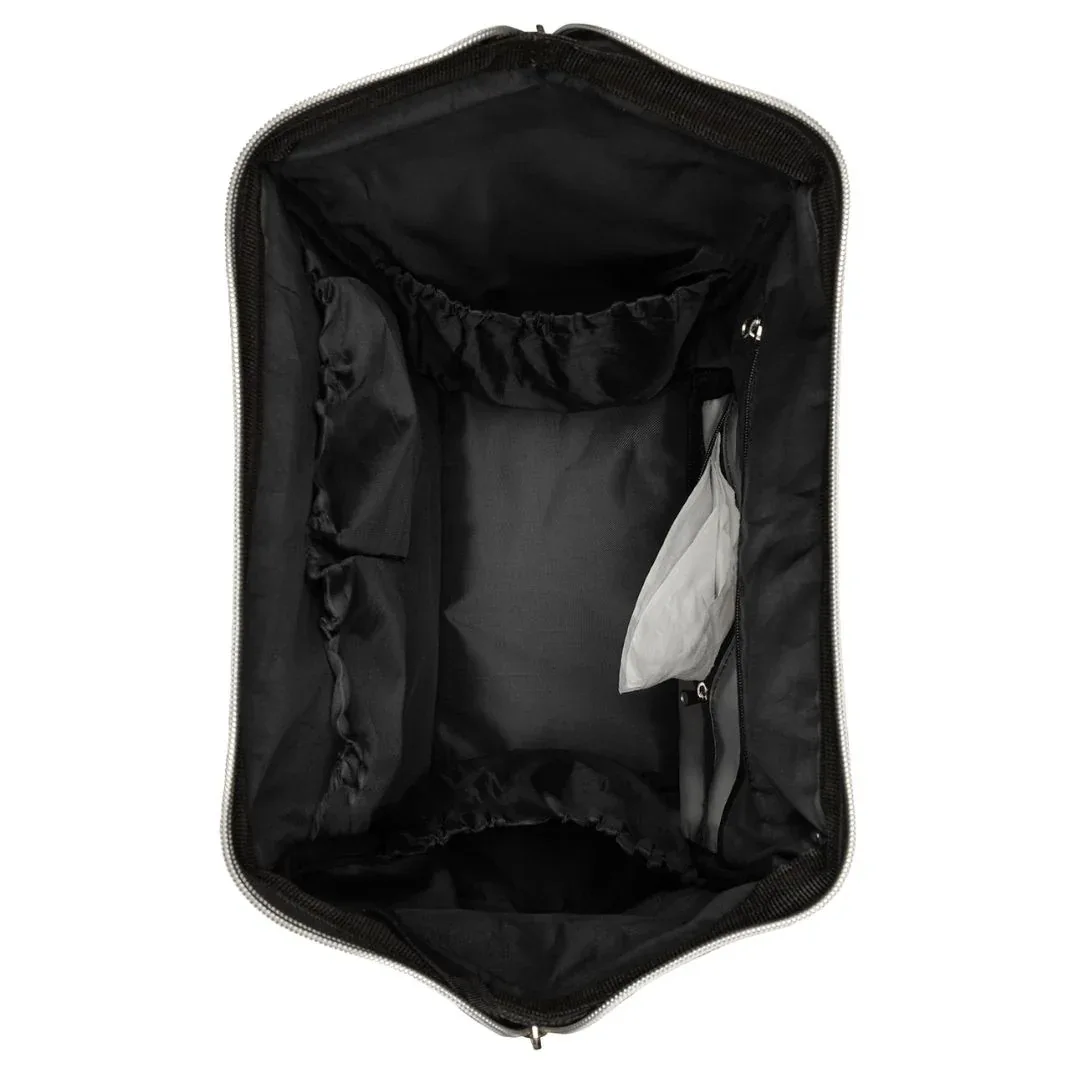 KikkaBoo® Mama bag Siena Black & Silver 2025 - Image 5