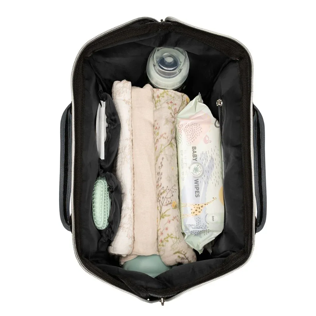 KikkaBoo® Mama bag Siena Dark Grey 2025 - Image 7