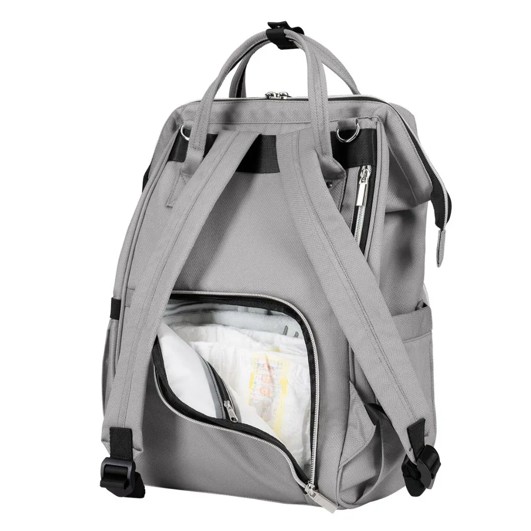 KikkaBoo® Mama bag Siena Light Grey 2025 - Image 5