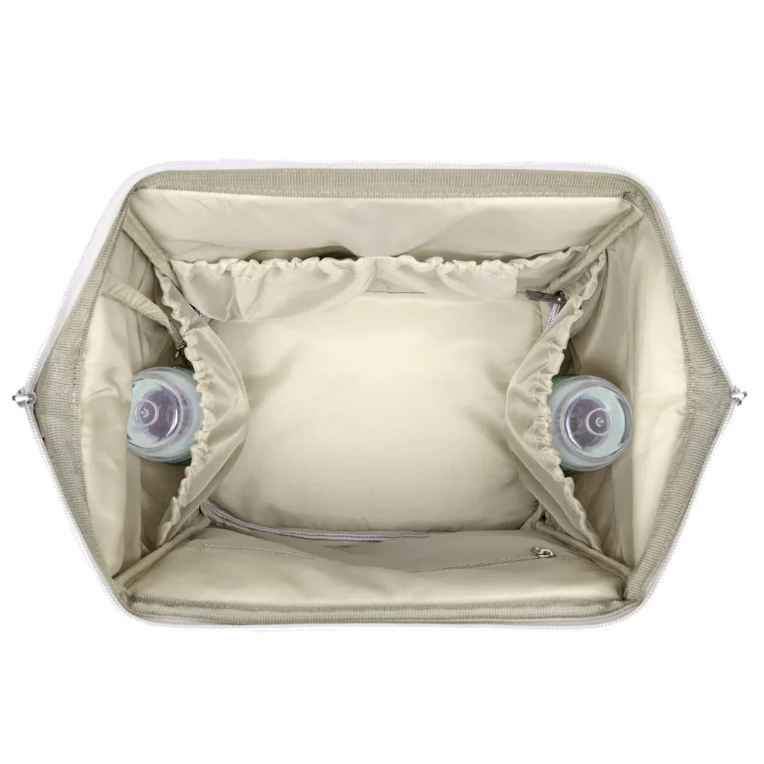 KikkaBoo® Mama bag Siena Luxe Secret Garden Beige - Image 7