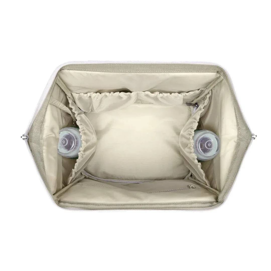 KikkaBoo® Mama bag Siena Luxe Secret Garden Deep Green - Image 7
