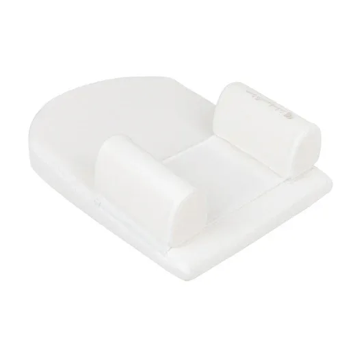 KikkaBoo® Memory Foam Cot Wedge Positioner Airknit White