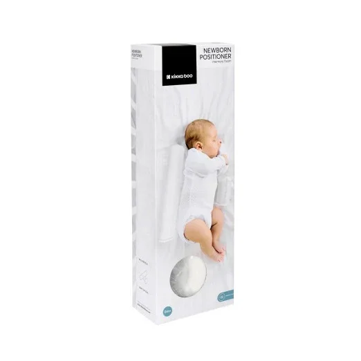 KikkaBoo® Memory Foam Support Pillow for Newborns Airknit White - Image 3