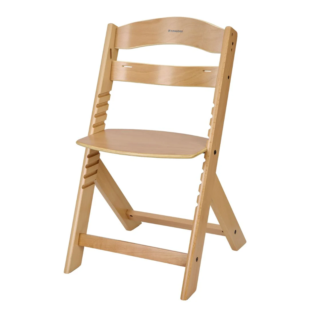 KikkaBoo® Nordy Wooden High Chair Nordy Wood - Image 5