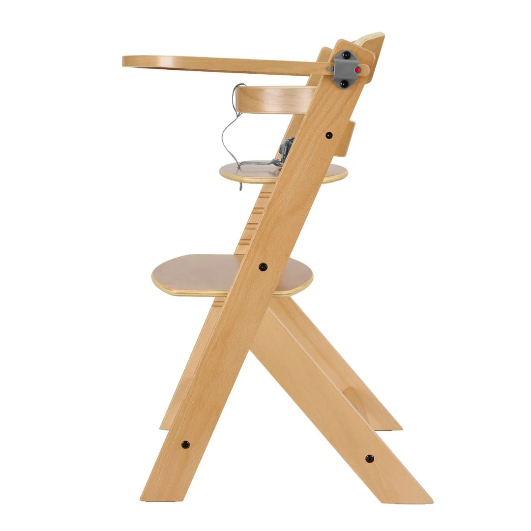 KikkaBoo® Nordy Wooden High Chair Nordy Wood - Image 7