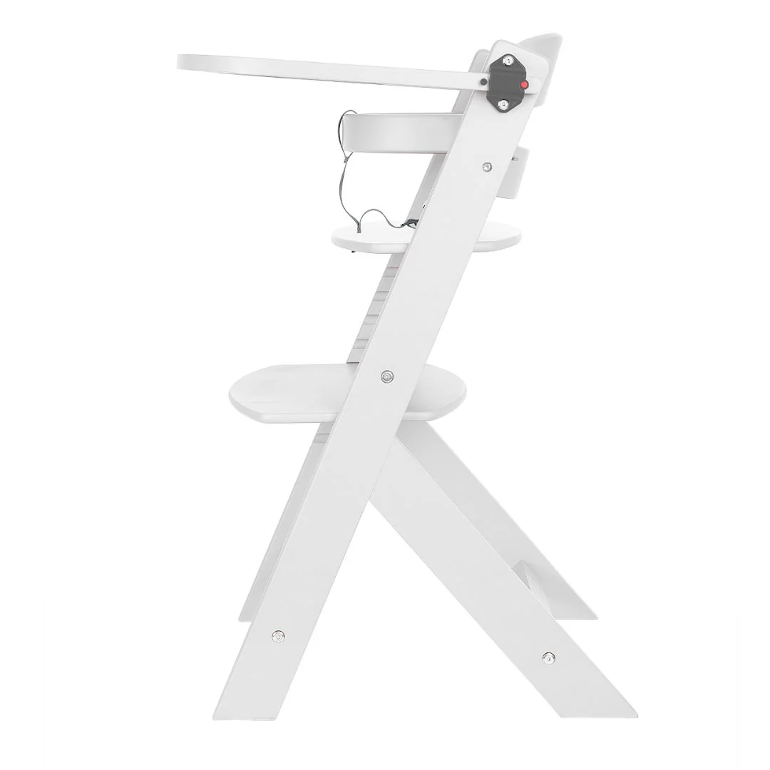KikkaBoo® Nordy Wooden High Chair Nordy White - Image 7
