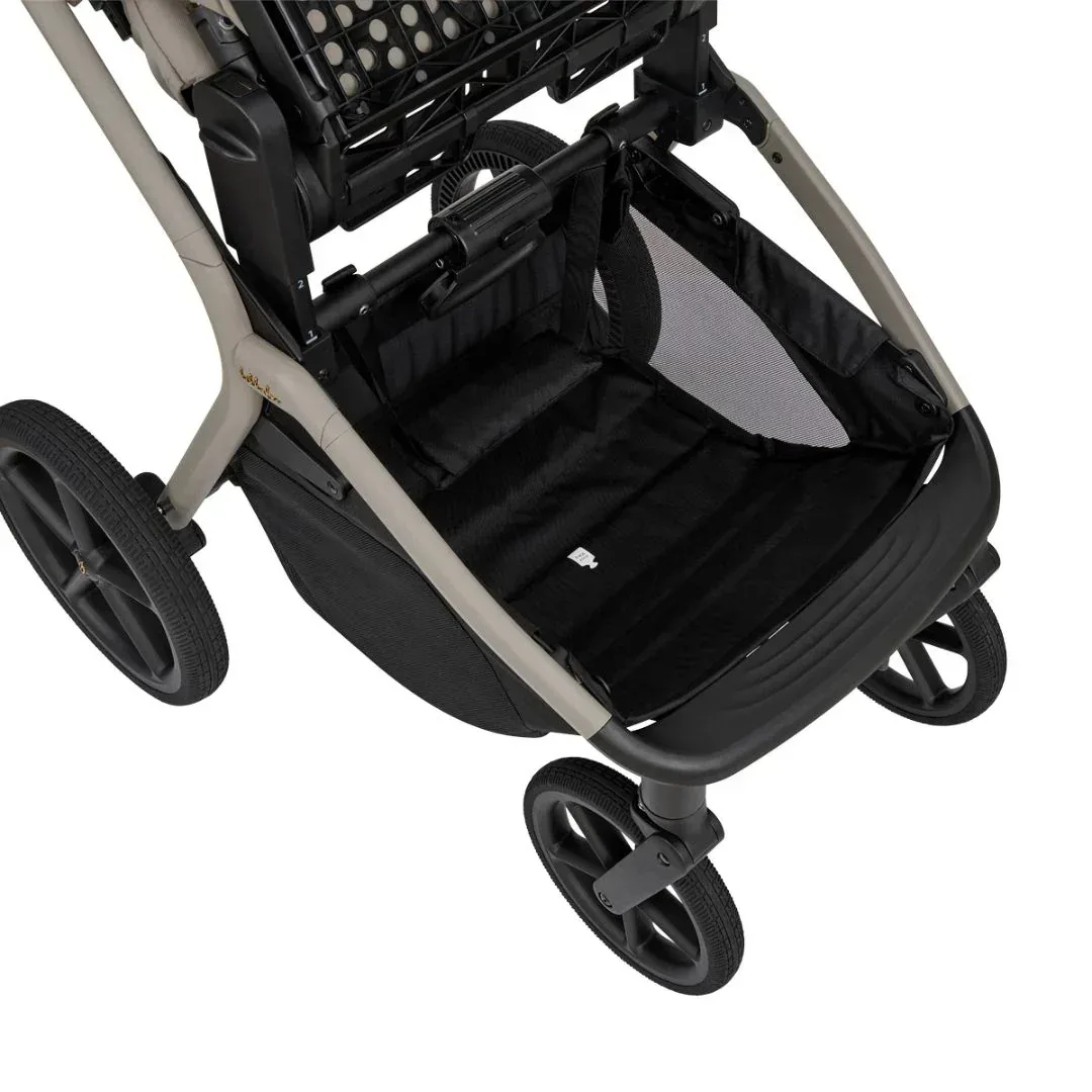 KikkaBoo® Platinum 4in1 Stroller Goya + i-Class i-SIZE Car Seat (40-87 cm) Champagne + i-Class 360 Rotating Isofix Base - Image 13