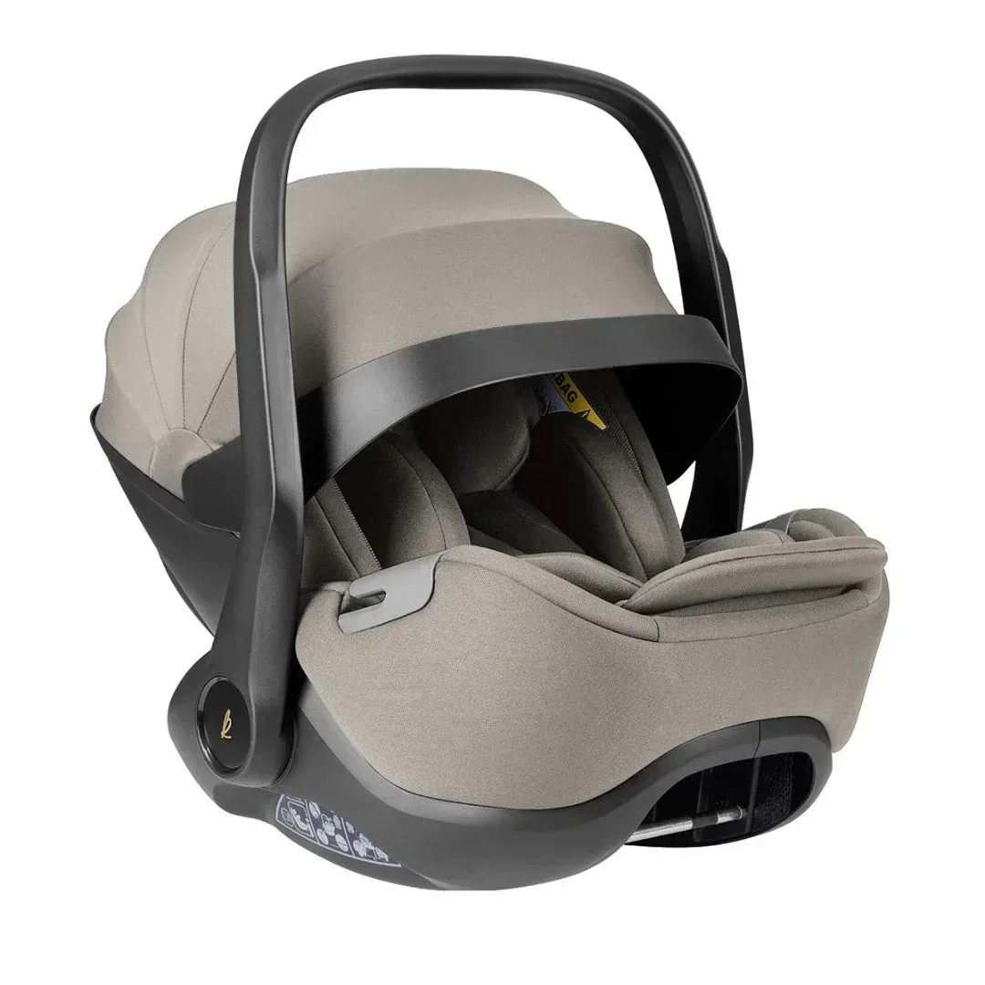 KikkaBoo® Platinum 4in1 Stroller Goya + i-Class i-SIZE Car Seat (40-87 cm) Champagne + i-Class 360 Rotating Isofix Base - Image 18
