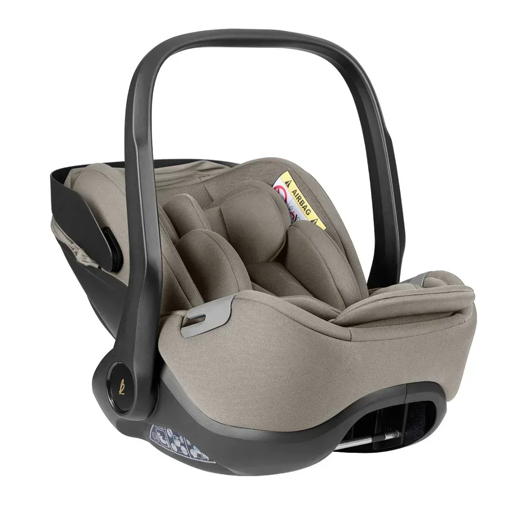 KikkaBoo® Platinum 4in1 Stroller Goya + i-Class i-SIZE Car Seat (40-87 cm) Champagne + i-Class 360 Rotating Isofix Base - Image 19